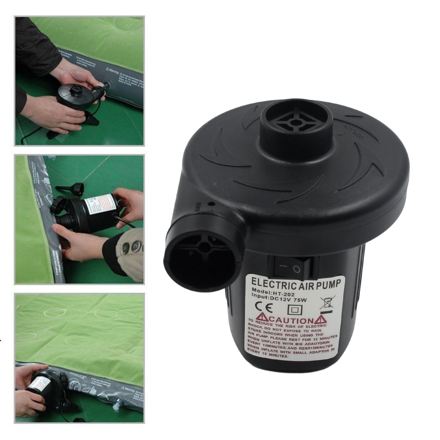 9080A Multi-Purpose Electric Air Pump Without Valve Adaptors for Quickly Inflates/Deflates Sofa, Bed, Swimming Pool Tubes, Toys, Air Bags 9080A Multi-Purpose Electric Air Pump Without Valve Adaptors for Quickly Inflates/Deflates Sofa, Bed, Swimming Pool Tubes, Toys, Air Bags